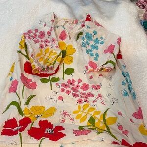 Pink Chicken Multicolor Floral Blouse